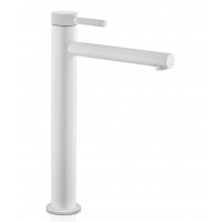 Orka Plus Slim Yüksek Lavabo Armatürü Beyaz ARMATÜRLER