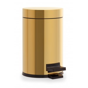 Orka Plus Topkapı Pedallı Çöp Kovası Gold 5 Lt BANYO AKSESUARLARI