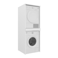 Orka Linfa Kapaksız Çamaşır Ve Kurutma Makinası Dolabı BANYO DOLAPLARI