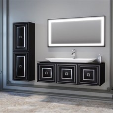 Orka Style 120 Led Aynalı Banyo Dolabı