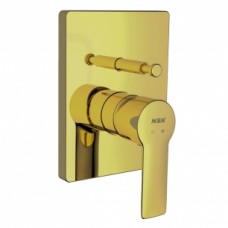 Nsk Alamera Pro Ankastre Banyo Bataryası Prizmatik Set Gold ARMATÜRLER