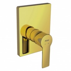 Nsk Alamera Ankastre Duş Bataryası Prizmatik Set Gold ARMATÜRLER