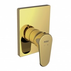 Nsk Alora Pro Ankastre Duş Bataryası Prizmatik Set Gold ARMATÜRLER